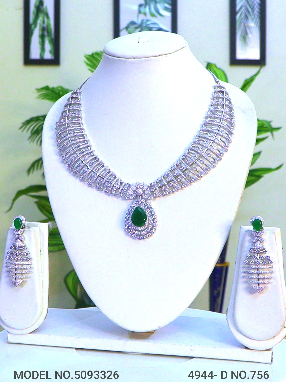 Original Cz Traditional Necklace - Amaara World