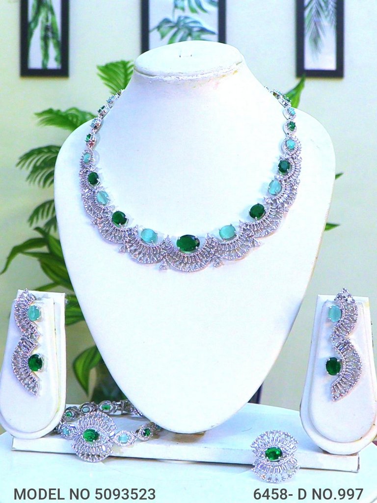 Bridesmaid Necklace Set for Traditional Weddings - Amaara World