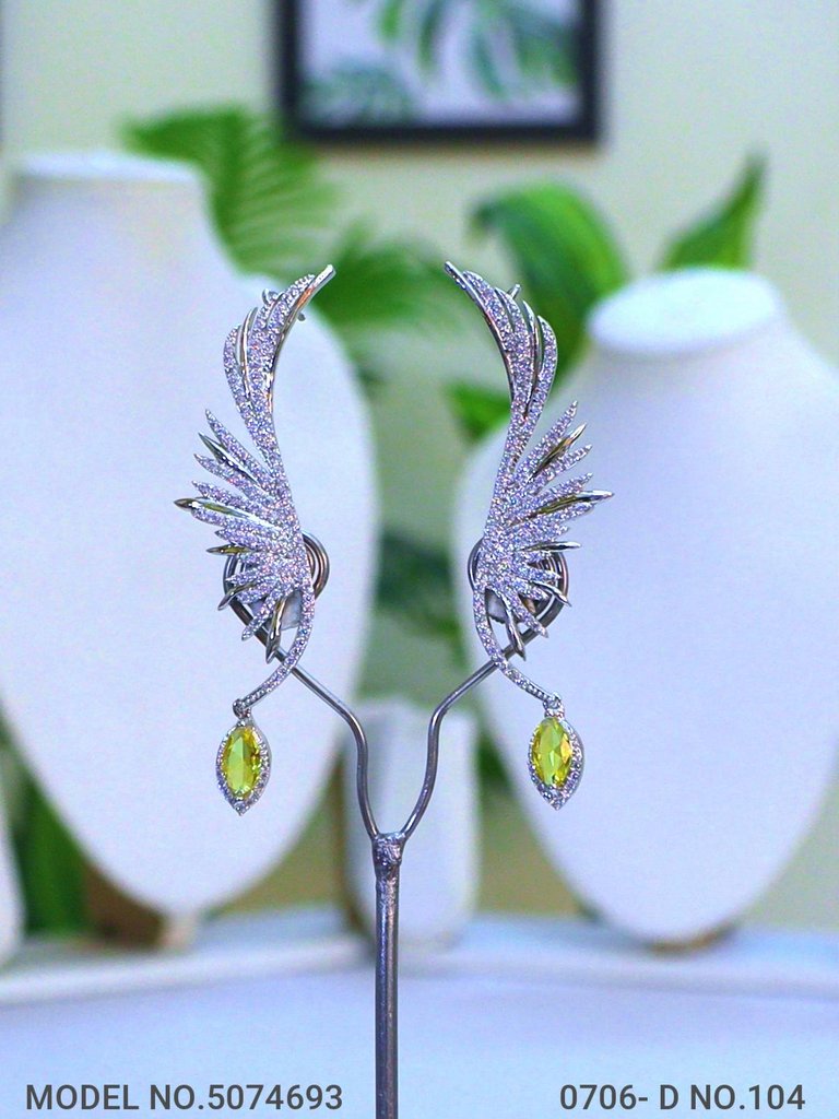 CZ Earrings - Style 1 - Amaara World