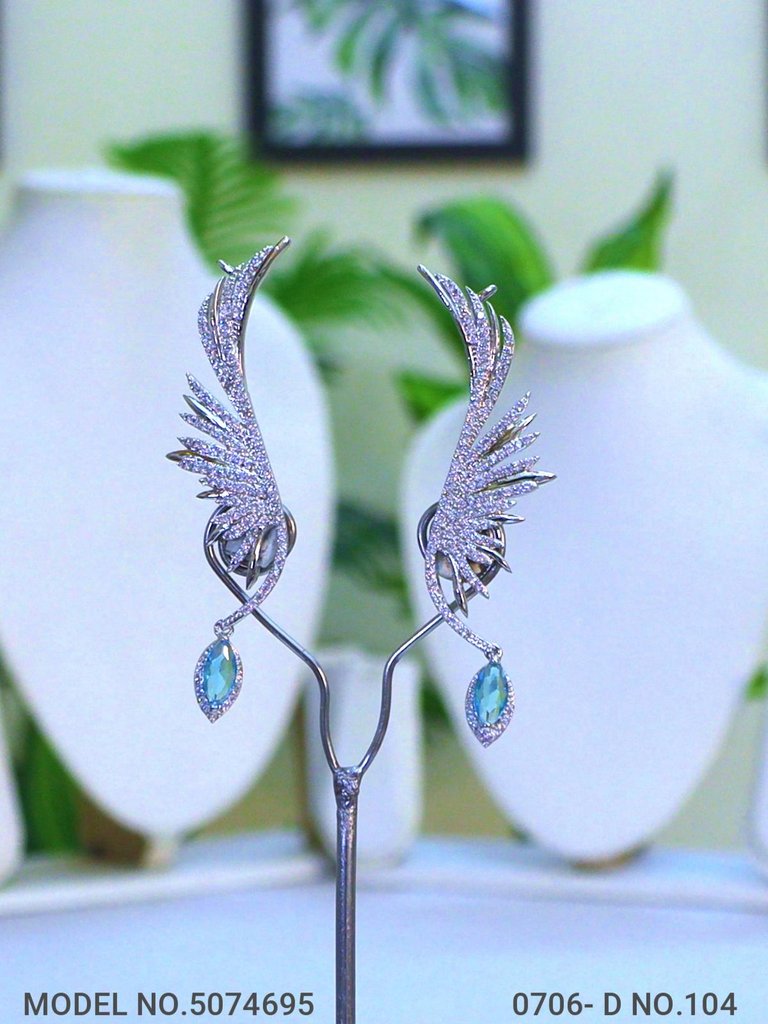 CZ Earrings - Style 3 - Amaara World