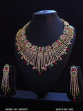 Traditional Design | American Diamond Jewelry Set - Amaara World