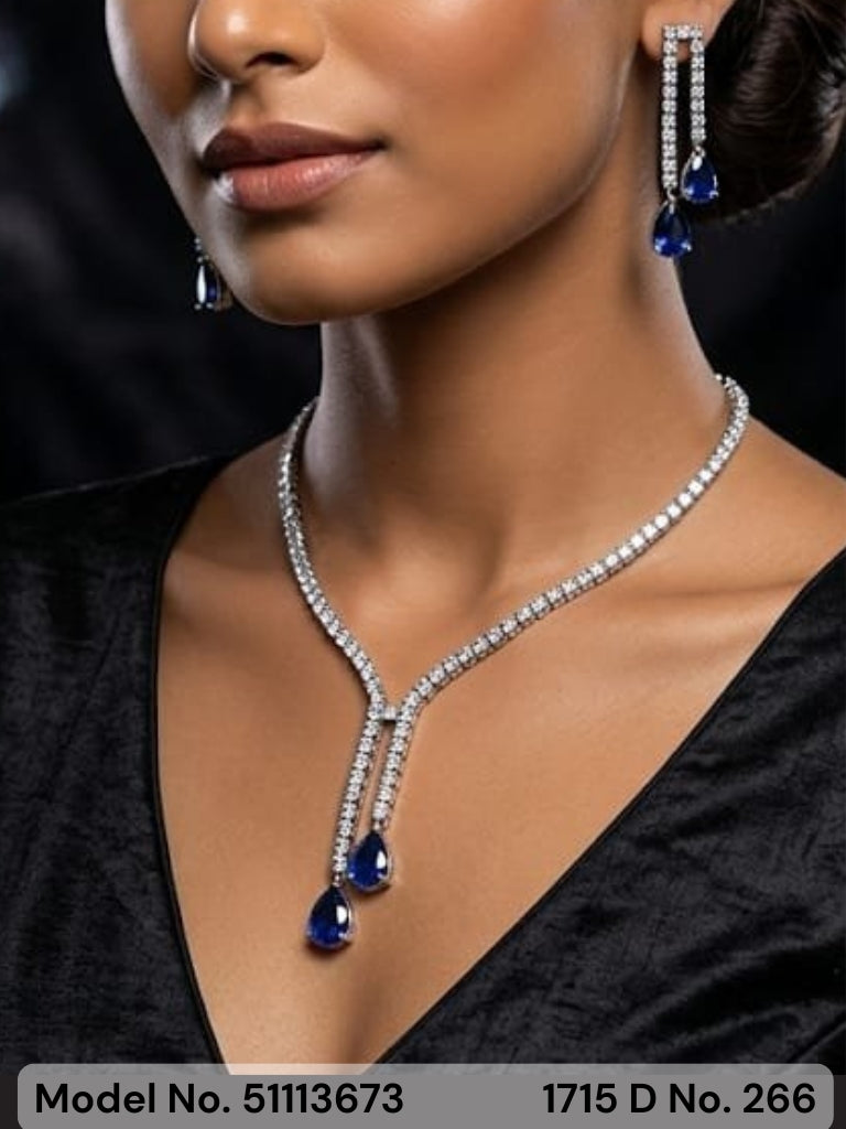 Partywear Classic Jewelry Set - Style 1 - Amaara World