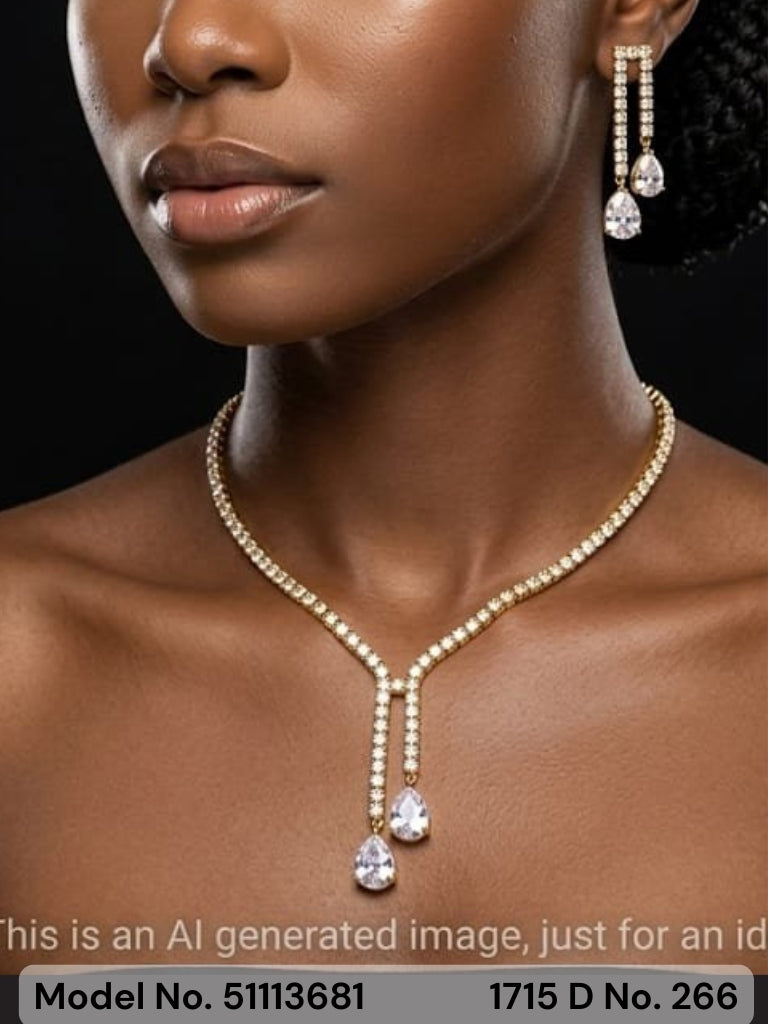 Partywear Classic Jewelry Set - Style 7 - Amaara World