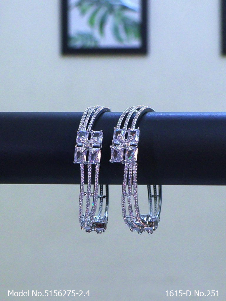 Royal Spark CZ Bangles - Amaara World USA - SKU 5156275