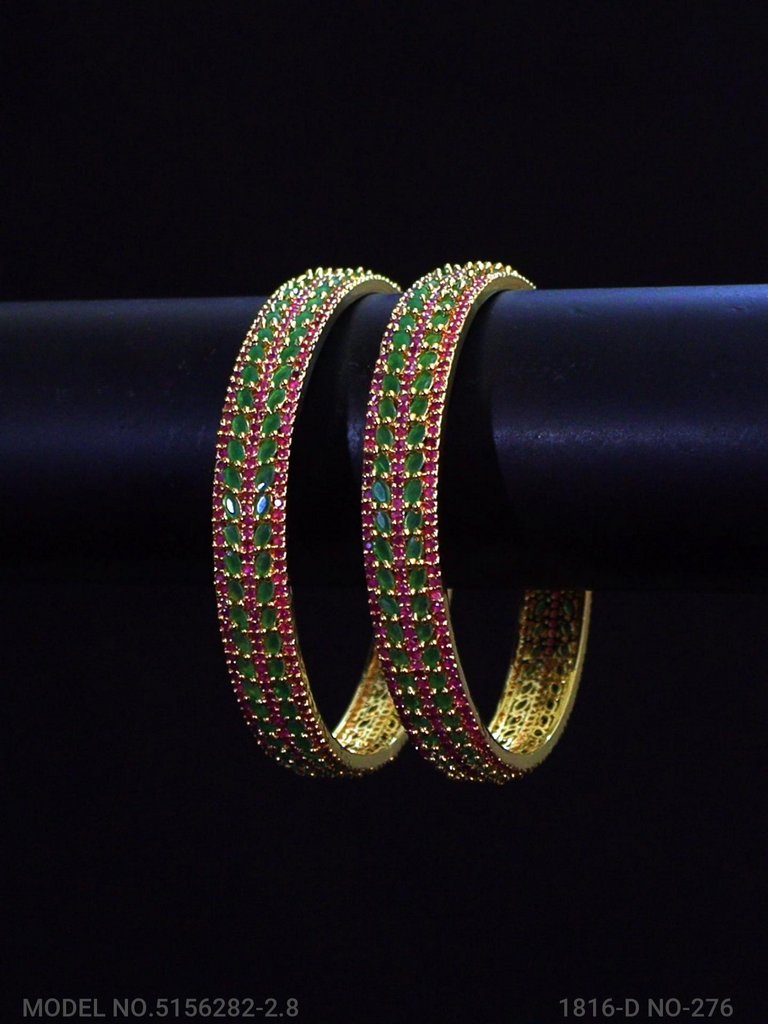 Modern Shine Bangles - Amaara World USA - SKU 5156282