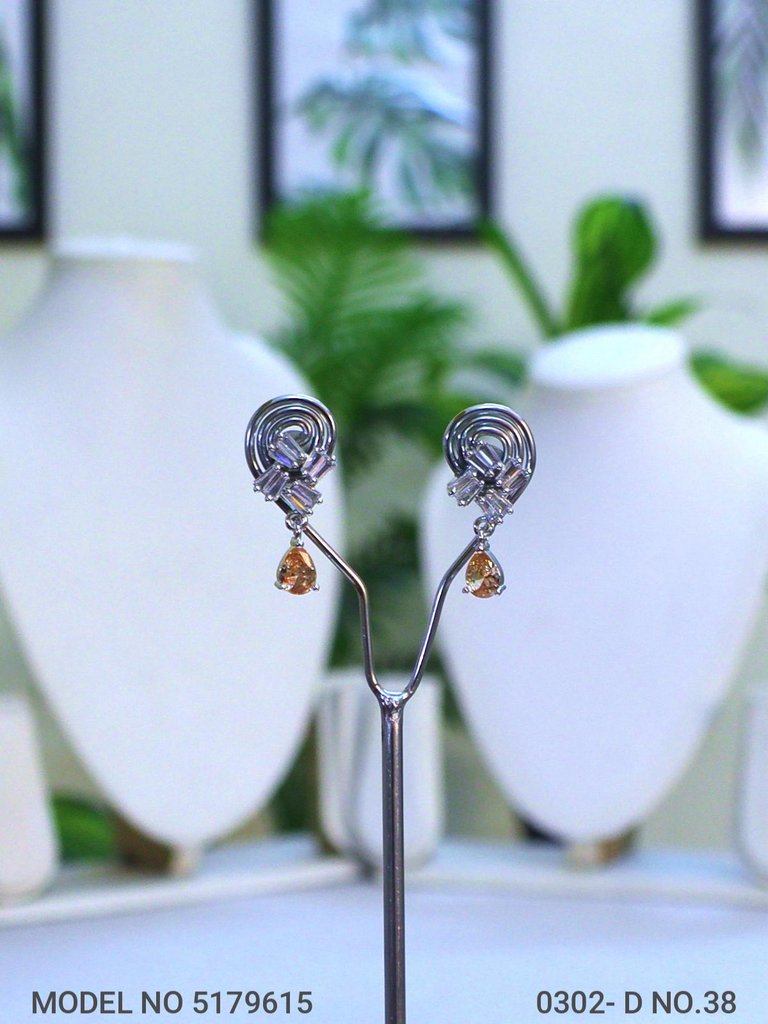Crystal CZ Studs | Gift for your Wife - Style 4 - Amaara World