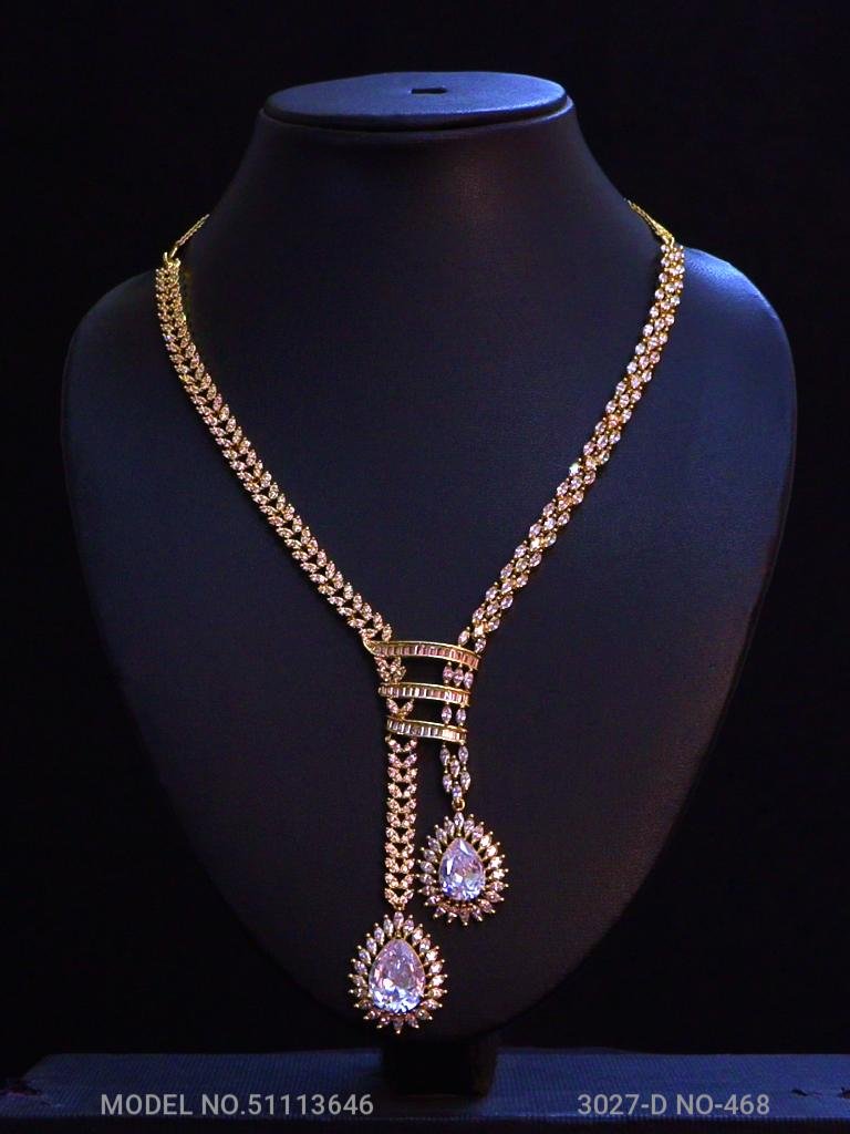 Cz Jewelry Set | Classic Pattern - View 2