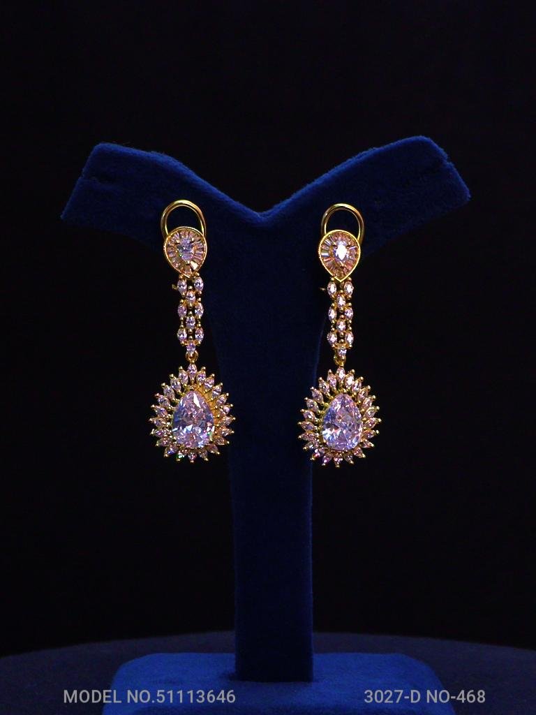 Cz Jewelry Set | Classic Pattern - View 3