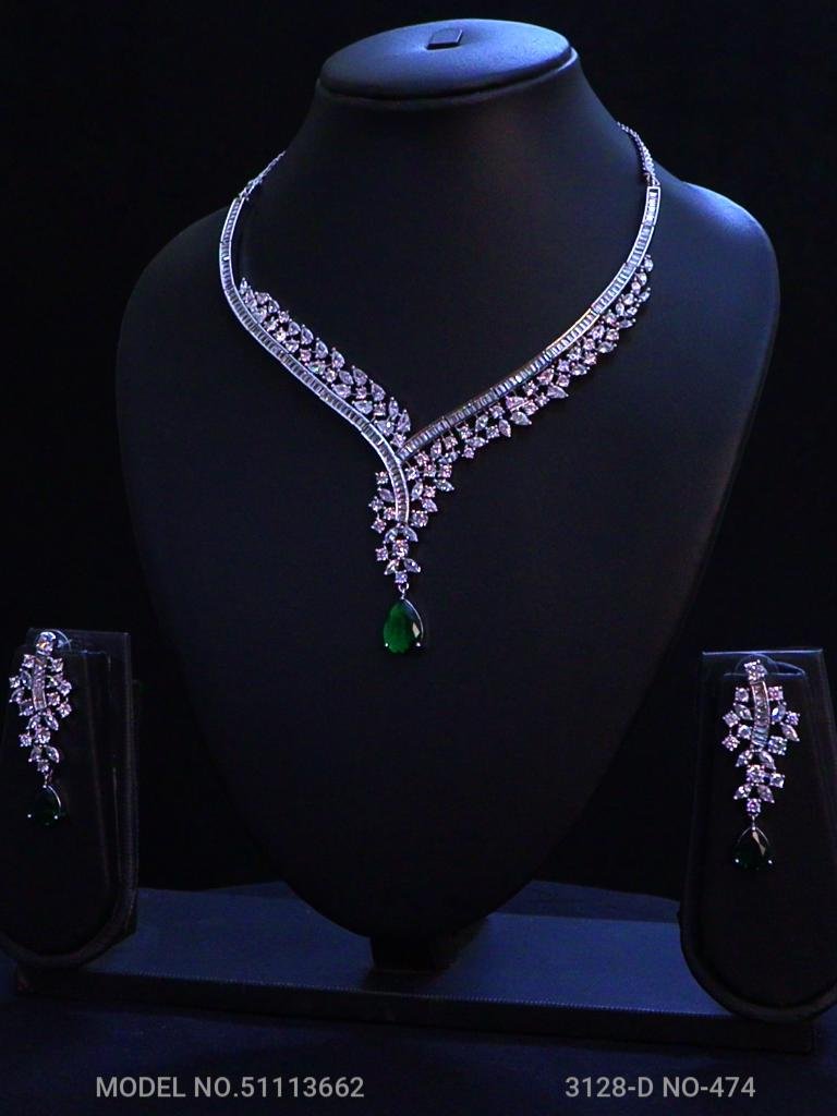 Cz Jewelry Set | Classic Pattern - Amaara World USA - SKU 51113662