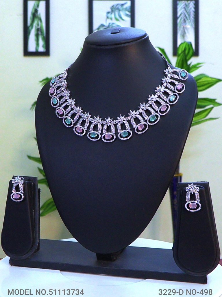 A Classic Cz Set for all Parties - Style 2 - Amaara World