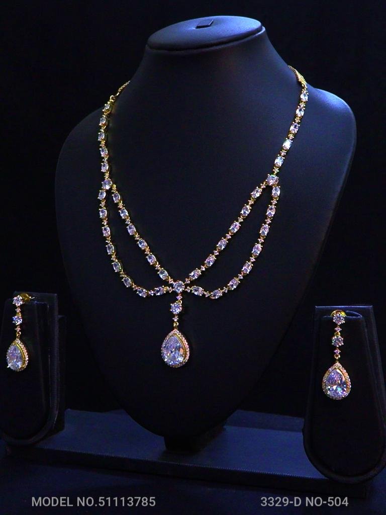 Fine Fashion Classic Necklace Set - Style 6 - Amaara World