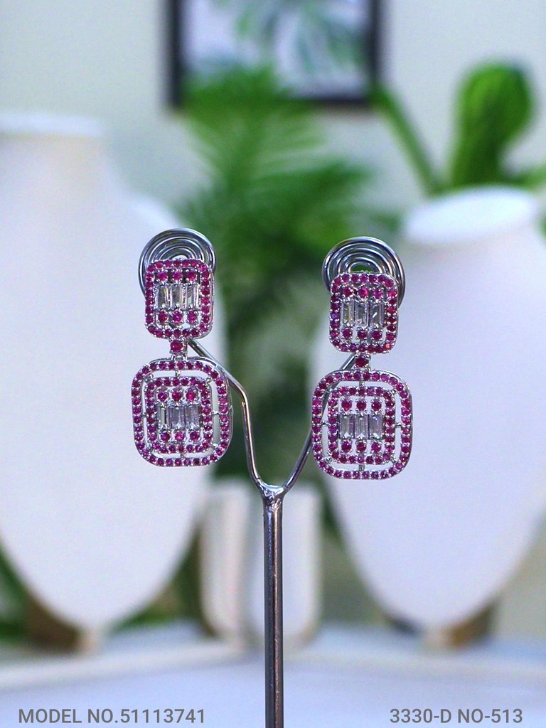 American Diamond Necklace Set | Wonderful Gift Item - View 3