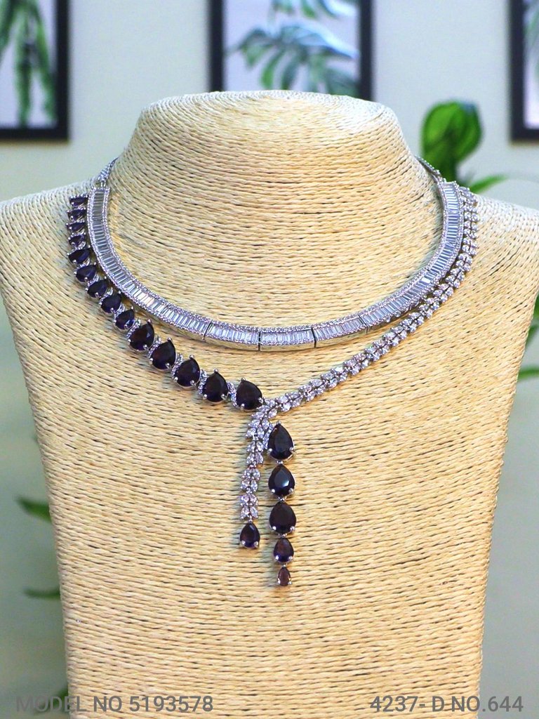 Original Cz Traditional Necklace - View 2