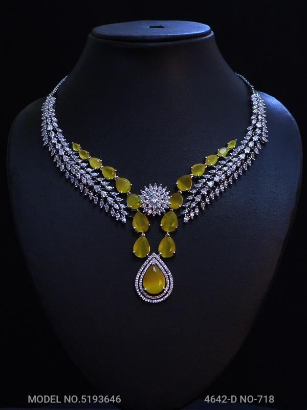Original Zircon Necklace Set - View 3
