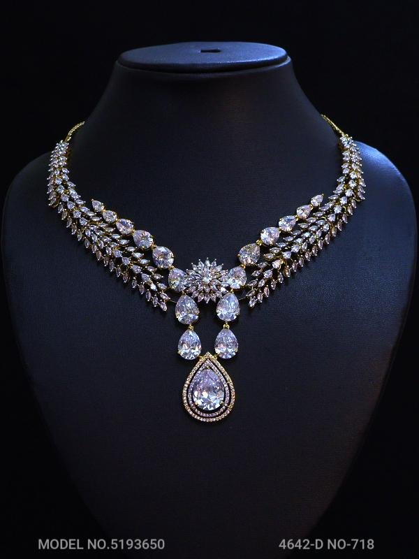 Original Cz Traditional Necklace - View 3