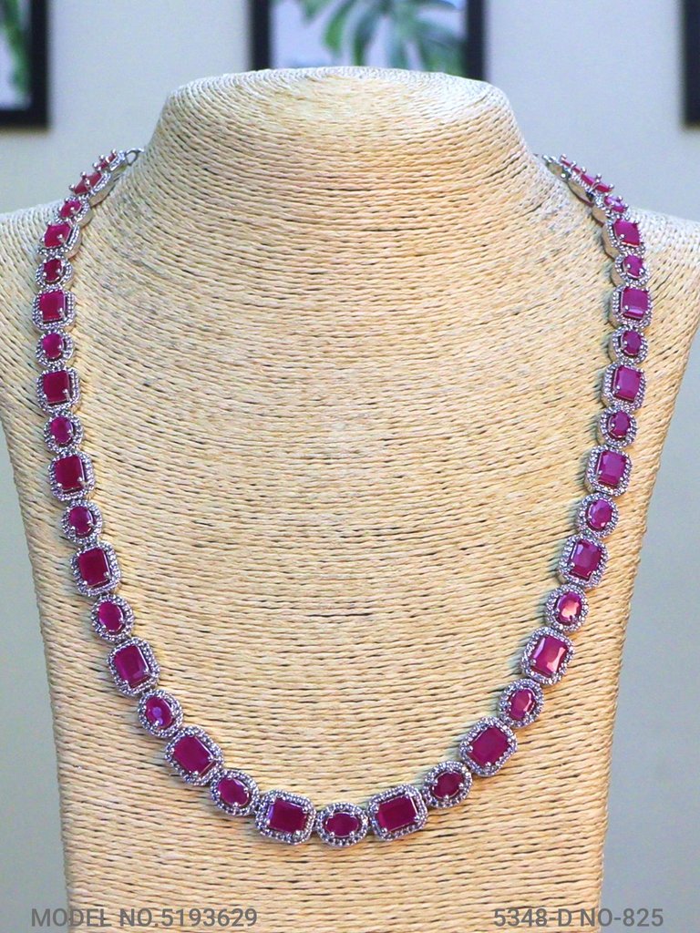 CZ Collar Necklace Collection - View 2 - Amaara World