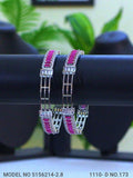 Crown Glow CZ Bangles - Amaara World USA - SKU 5156214