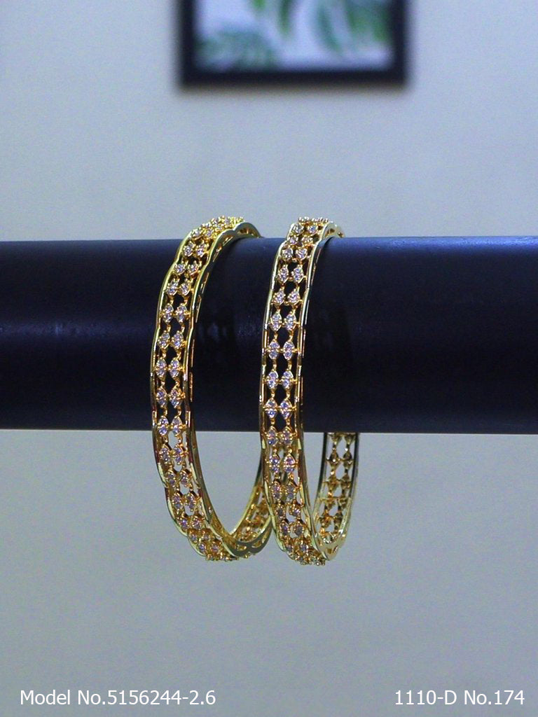 Silver Glow Bangles - Amaara World USA - SKU 5156244
