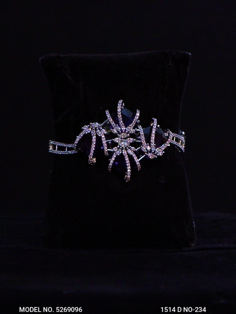 Golden Glow CZ Band - Style 6 - Amaara World