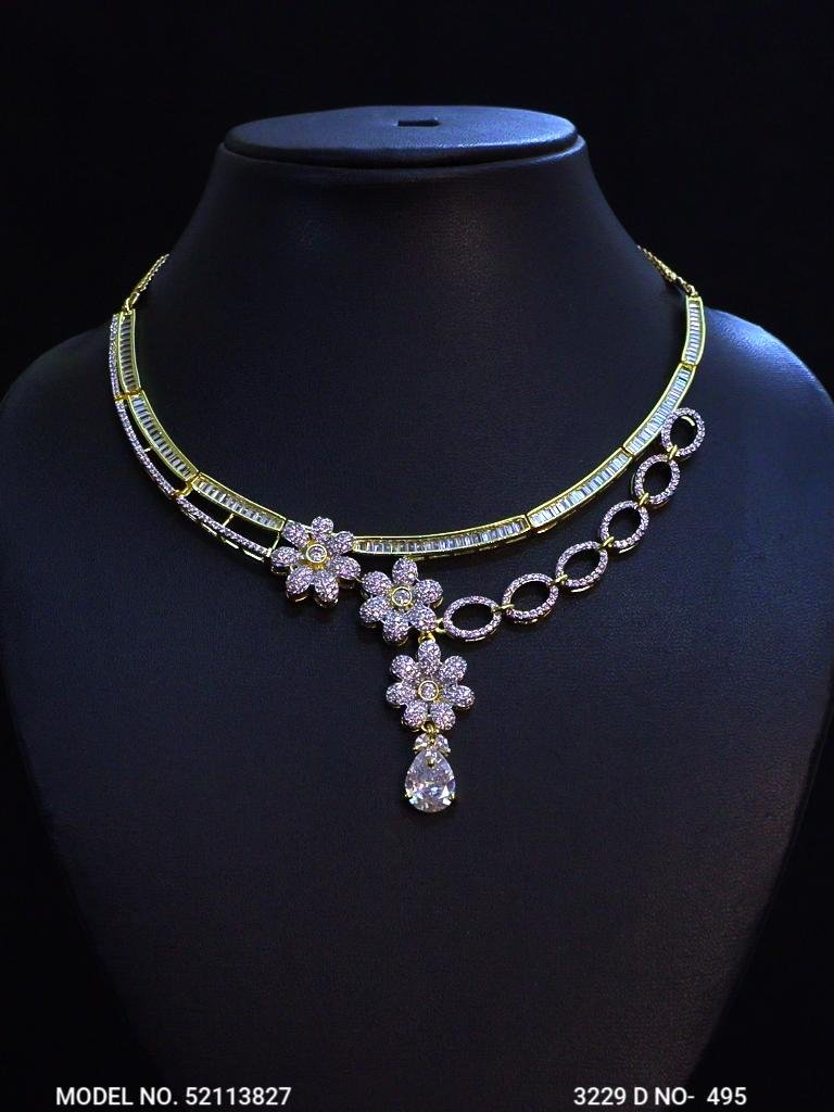 Cz Necklaces| Traditional Trendy Gift Ideas - View 2
