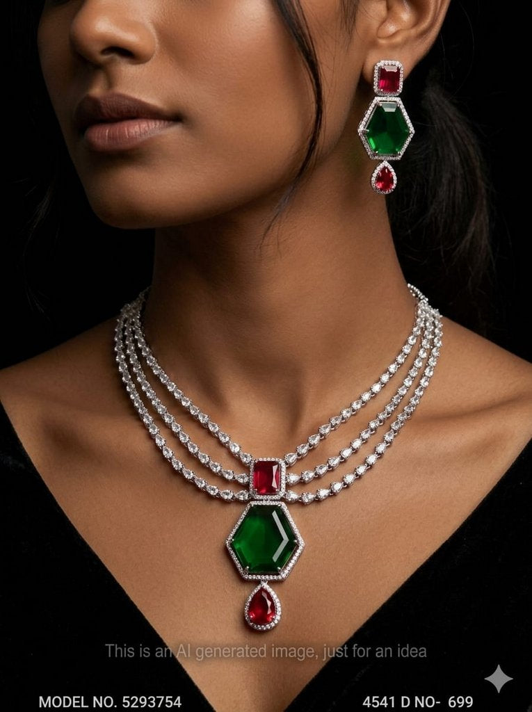 Wholesale Traditional Necklace Set - Style 2 - Amaara World