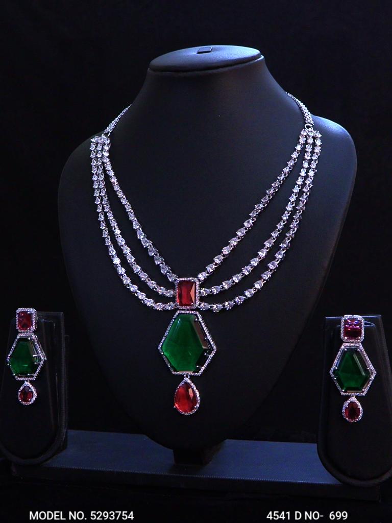 Original Cz Traditional Necklace - View 2
