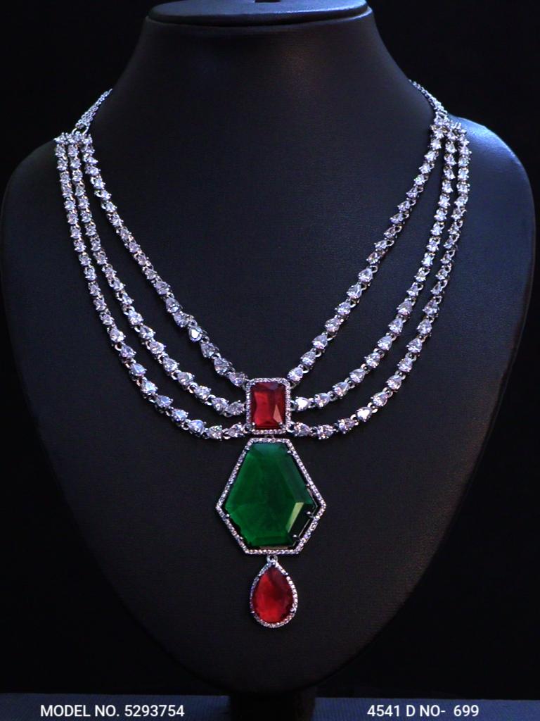 Original Cz Traditional Necklace - View 3
