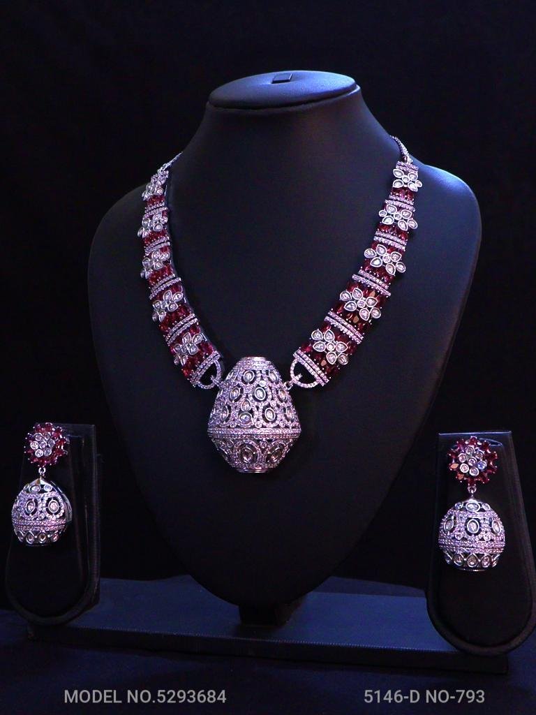 Original Zircon Necklace Set - View 2