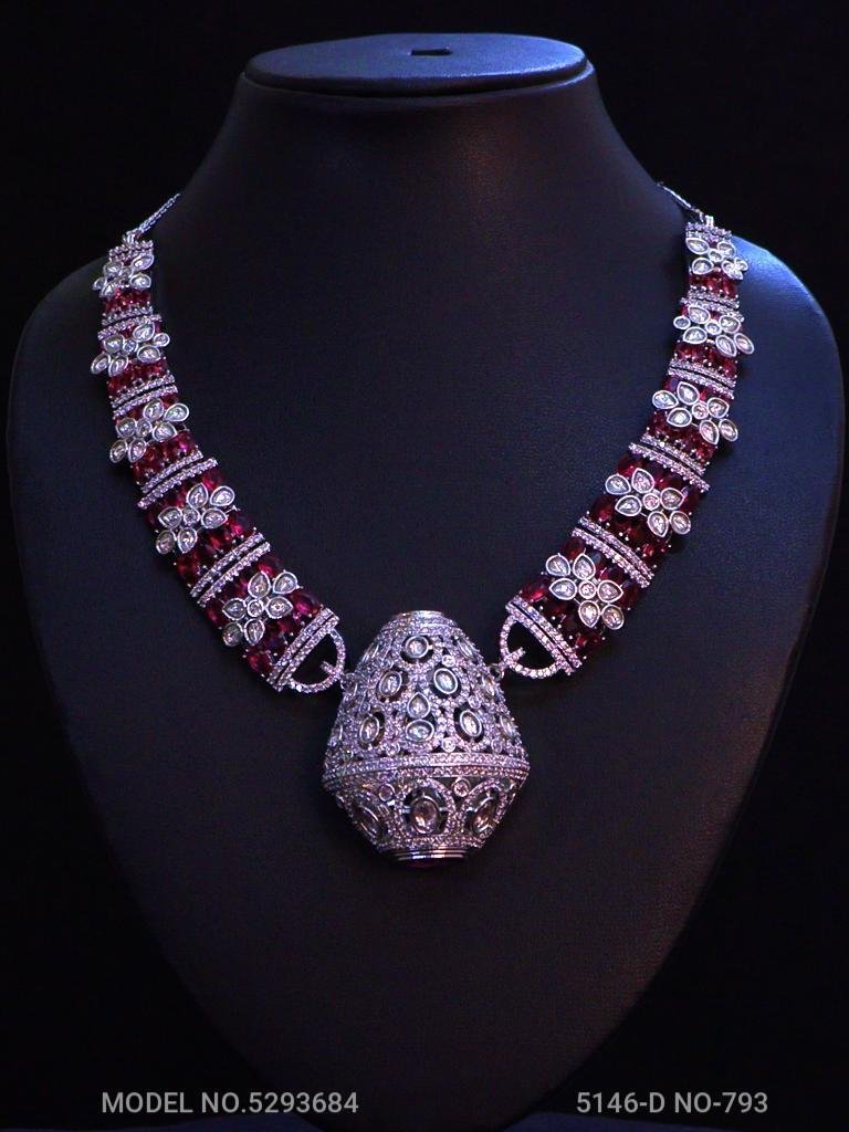 Original Zircon Necklace Set - View 3