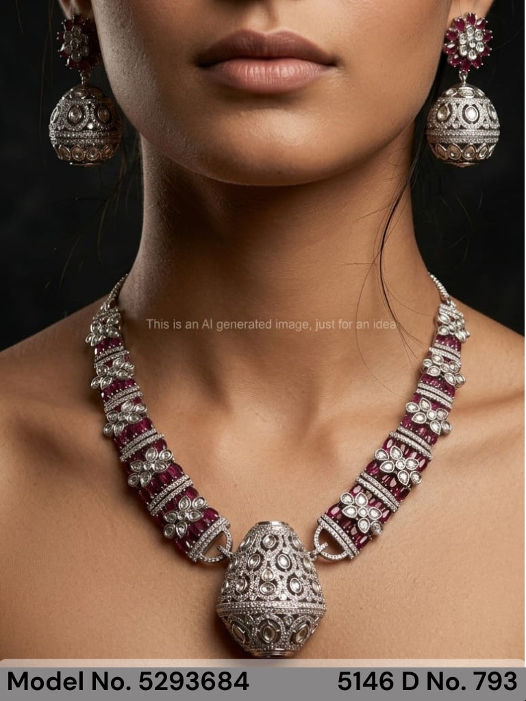 Original Zircon Necklace Set - Amaara World