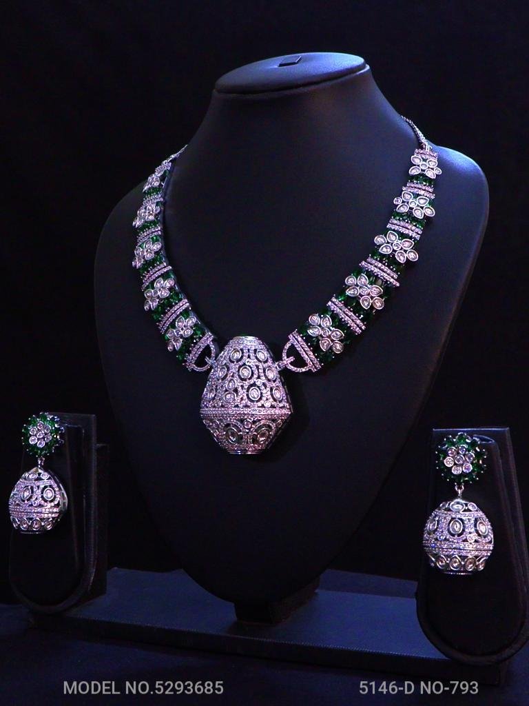 Bridesmaid Necklace Set for Traditional Weddings - View 2