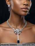 Handmade Traditional Masterpiece Zircon Jewelry Set - Style 1 - Amaara World