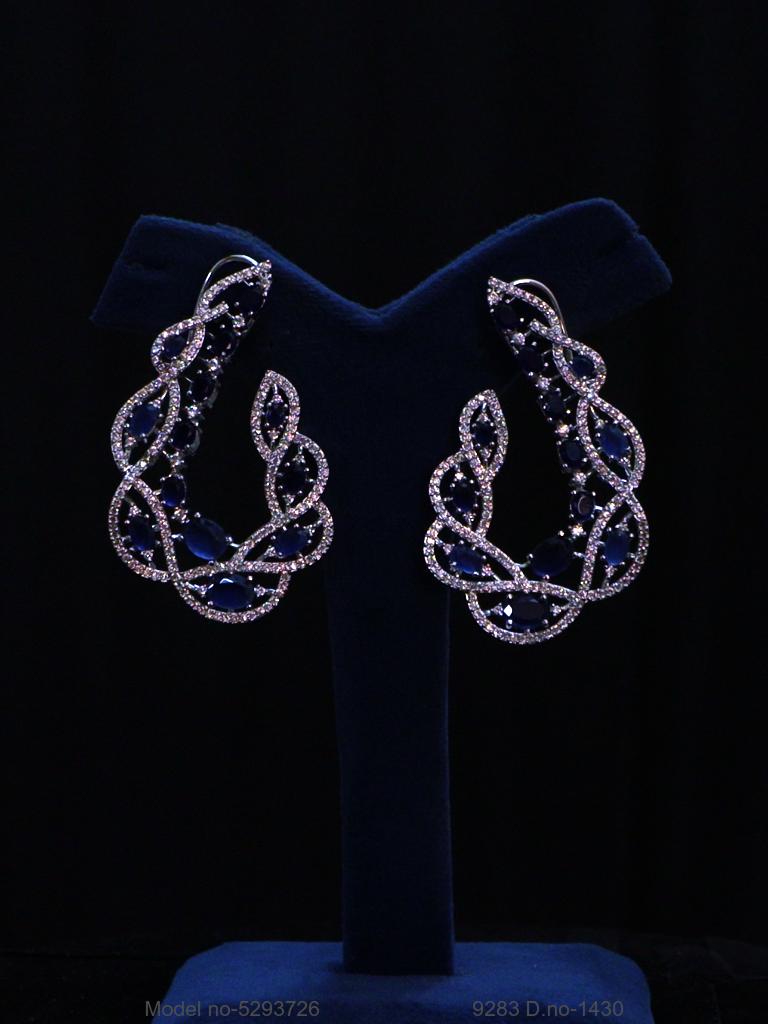 Original Zircon Necklace Set - View 3 - Amaara World