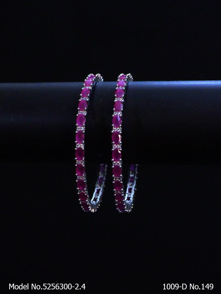 Golden Spark CZ Bangles - Amaara World USA - SKU 5256300