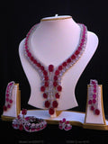 Original Zircon Necklace Set - Style 1 - Amaara World