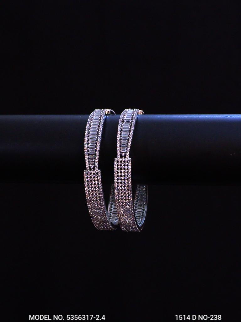 Bridal Bliss CZ Bangles - Amaara World USA - SKU 5356317