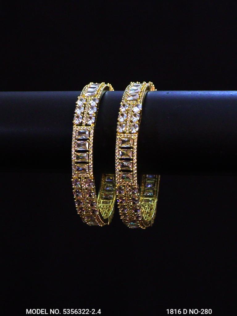 Royal Spark CZ Bangles - Amaara World USA - SKU 5356322