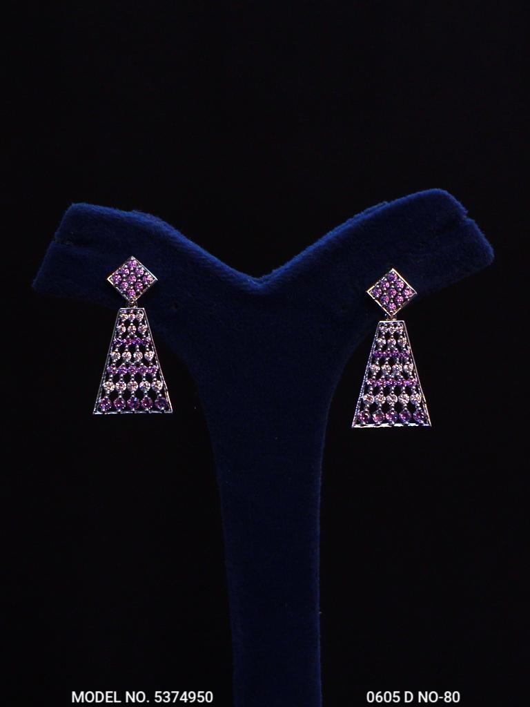 Designer Handmade Cz Earrings