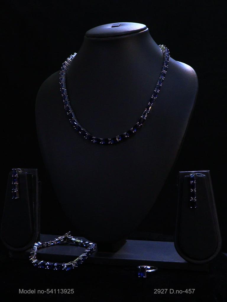 Classic Necklace | AD Jewellery | Handcrafted - Style 2 - Amaara World