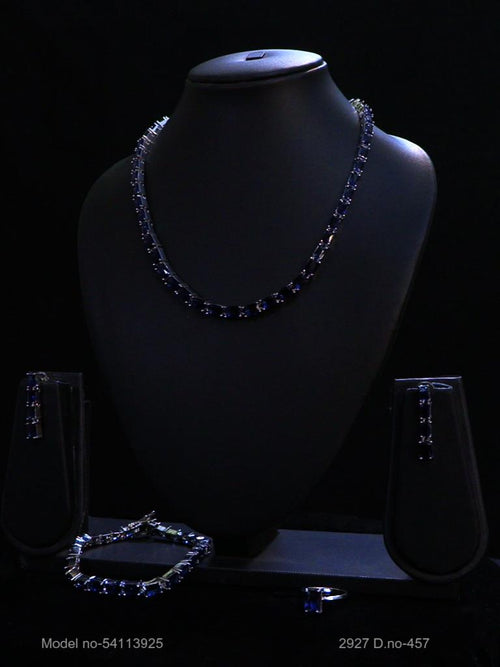 Classic Necklace | AD Jewellery | Handcrafted - Style 2 - Amaara World