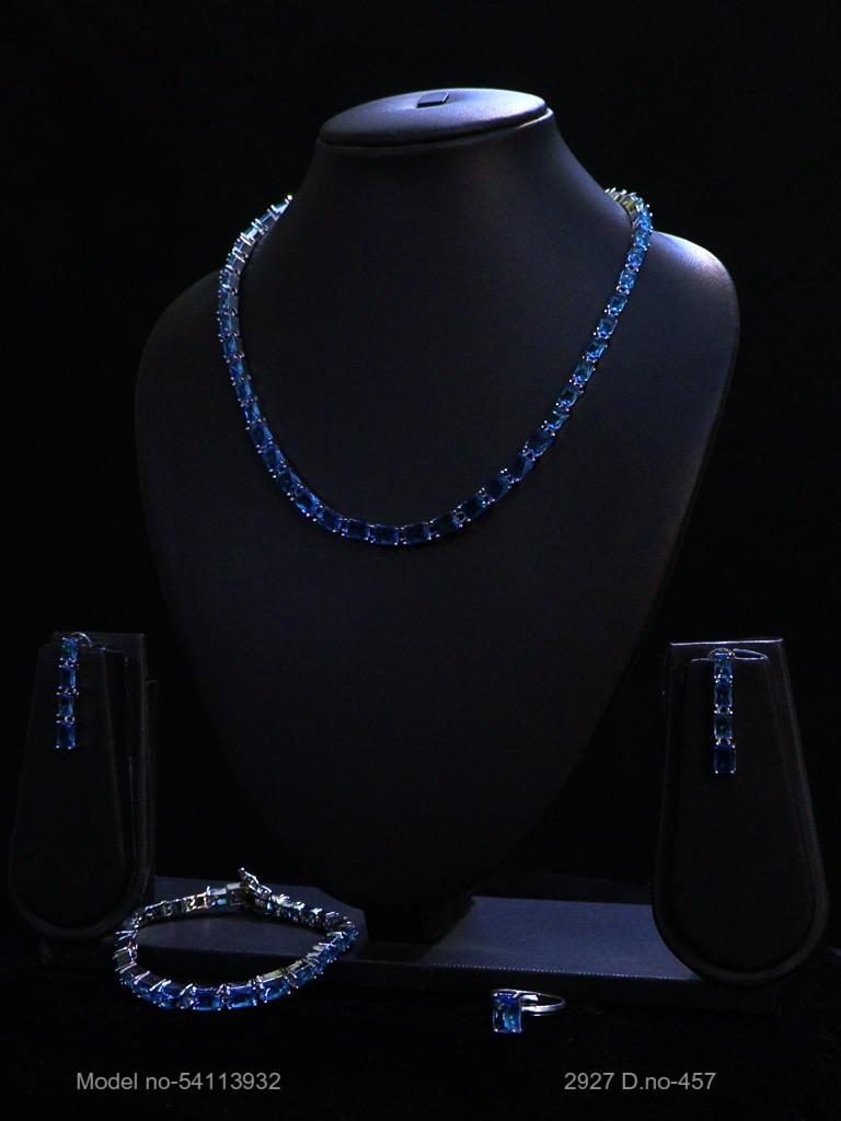 Classic Necklace | AD Jewellery | Handcrafted - Style 8 - Amaara World