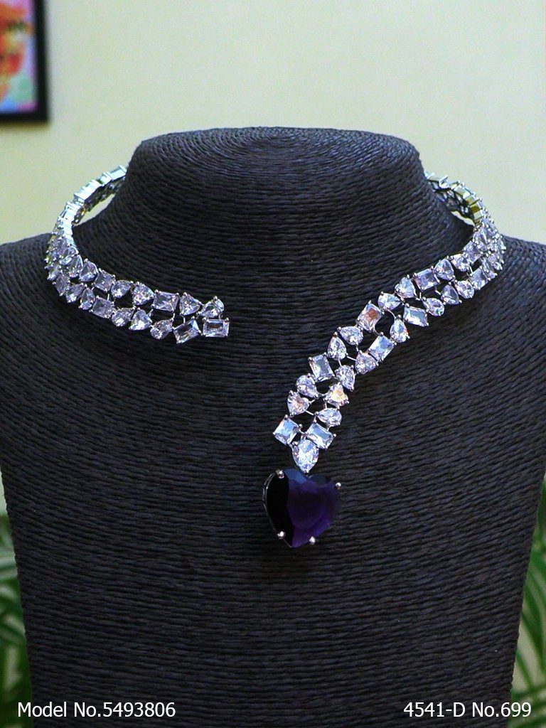 Imitation Diamond Cz Jewelry Set - View 2