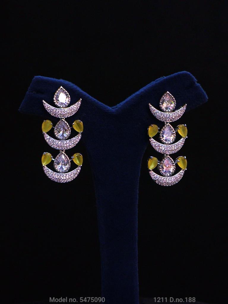 Real Zircon | Fashion AD Earrings