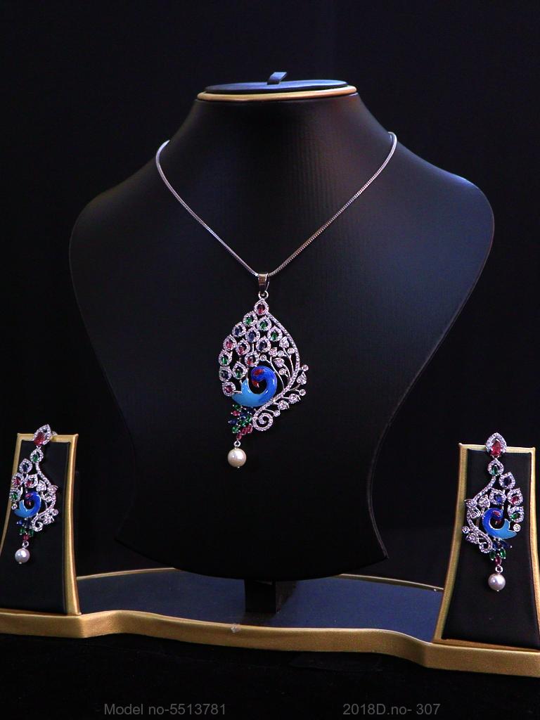 Imitation Jewelry | Cz Pendants - Style 5 - Amaara World