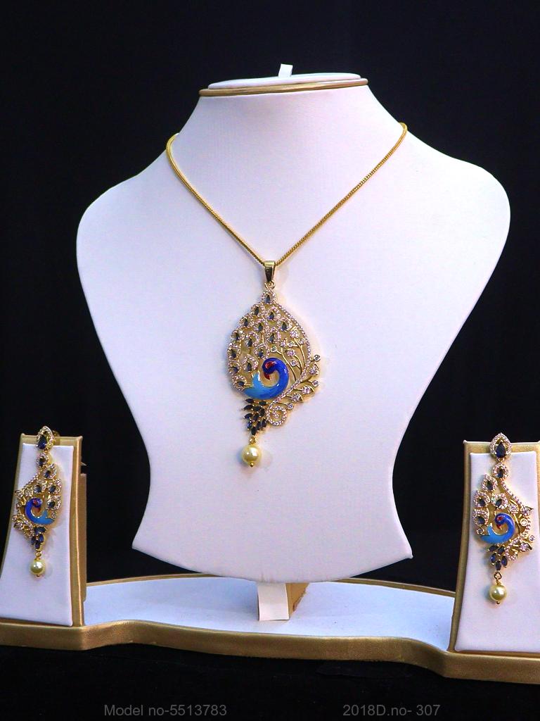 Imitation Jewelry | Cz Pendants - Style 7 - Amaara World