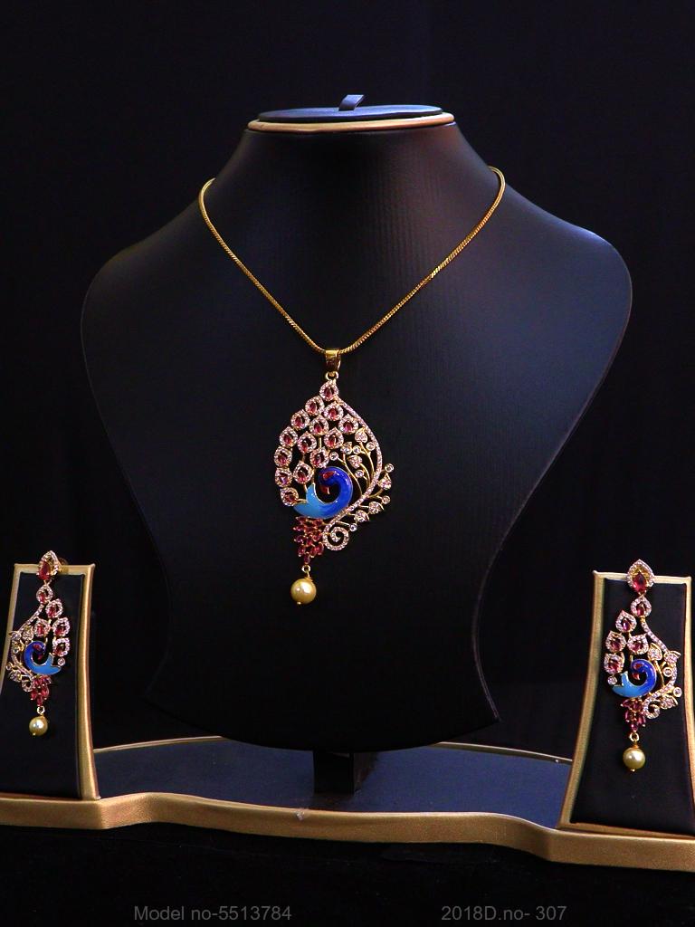 Imitation Jewelry | Cz Pendants - Style 8 - Amaara World