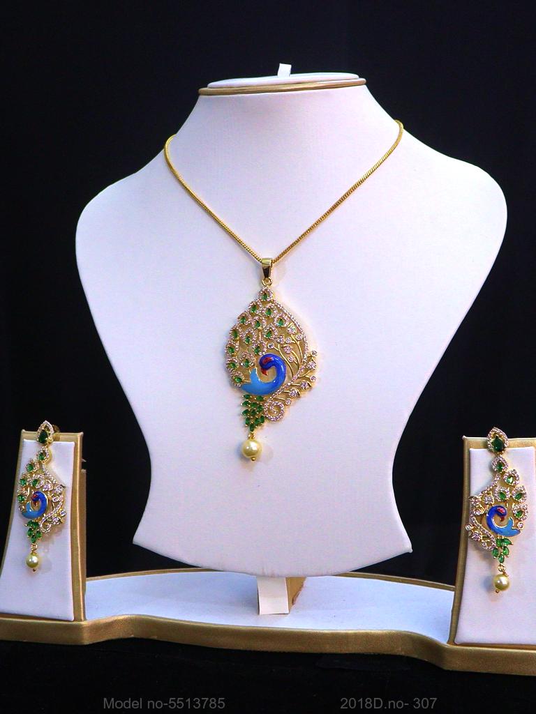 Imitation Jewelry | Cz Pendants - Style 9 - Amaara World