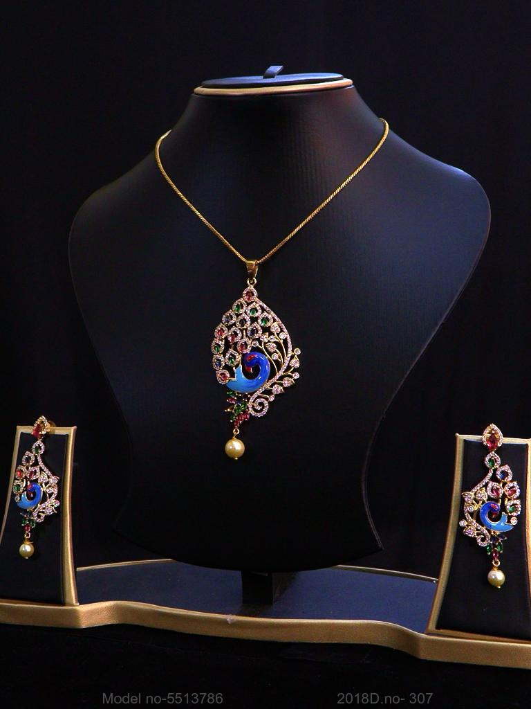 Imitation Jewelry | Cz Pendants - Style 10 - Amaara World