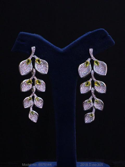 Wedding Earrings | Partywear - Pendant Set - Amaara World - SKU 5575144