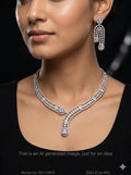 American Diamond Necklace Set | Wonderful Gift Item - Amaara World